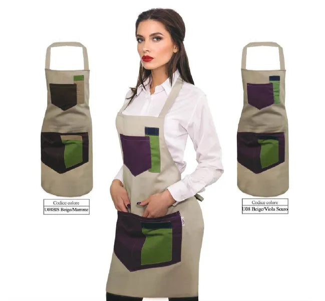Grembiule Tricolore Donna