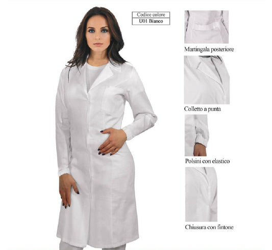 Camice donna bianco
