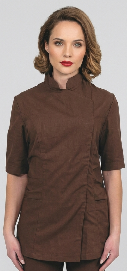 Casacca donna chiusura laterale