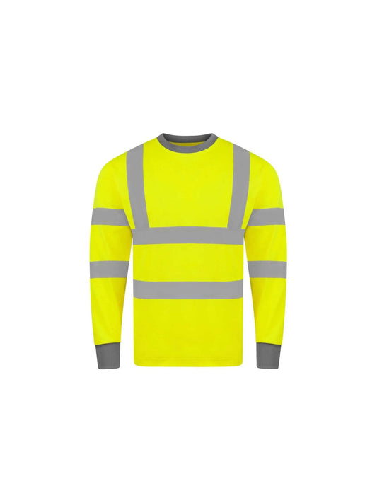 T-Shirt Manica Lunga Alta Visibilità