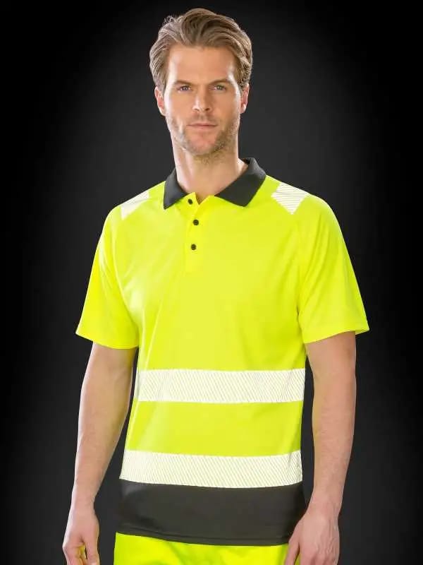 Polo Alta Visibilità Manica corta