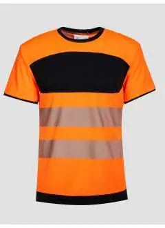 T-Shirt Manica Corta Alta visibilità