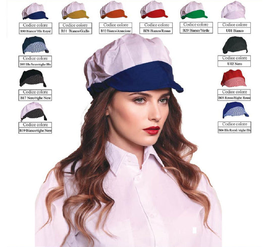 Cappello Visiera Bicolore