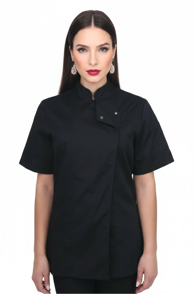 Casacca donna chiusura laterale
