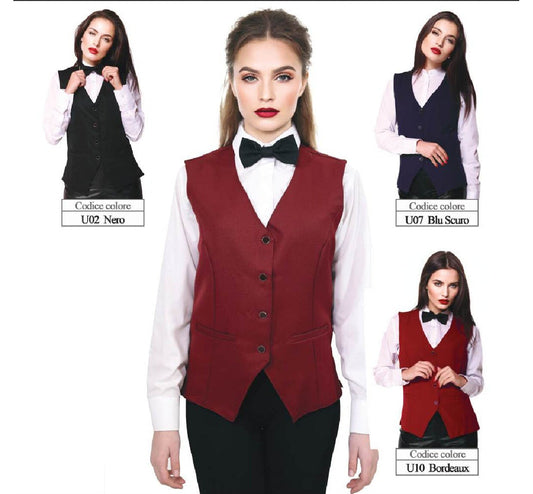 Gilet Cameriere Donna
