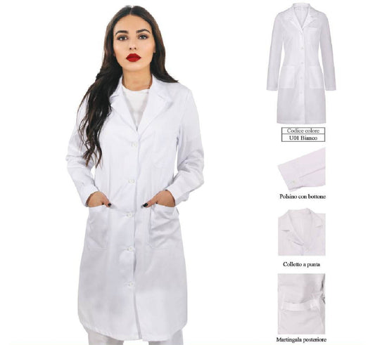 Camice Bianco Generico Donna